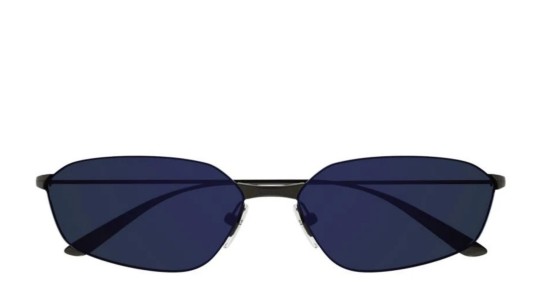 Occhiali da sole unisex Luxury Balenciaga BB0412S 003 grey grey blue nuova collezione