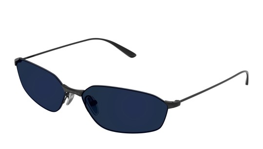 Occhiali da sole unisex Luxury Balenciaga BB0412S 003 grey grey blue nuova collezione