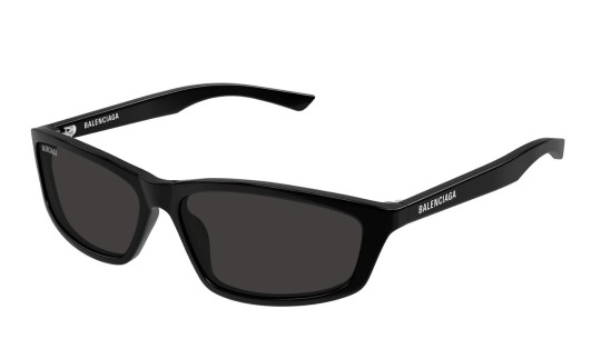 Occhiali da sole unisex Luxury Balenciaga BB0401S 001 black black grey nuova collezione