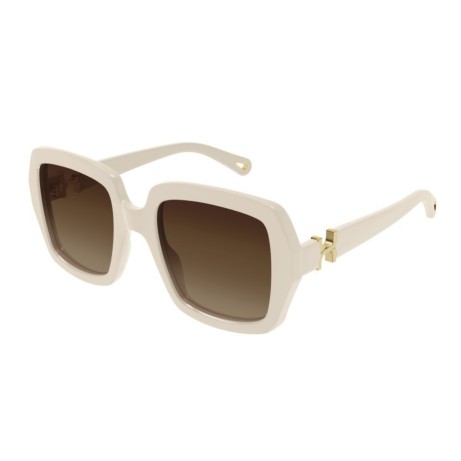Occhiali da sole donna Luxury Chloé CH0301S 003 ivory ivory brown nuova collezione 2