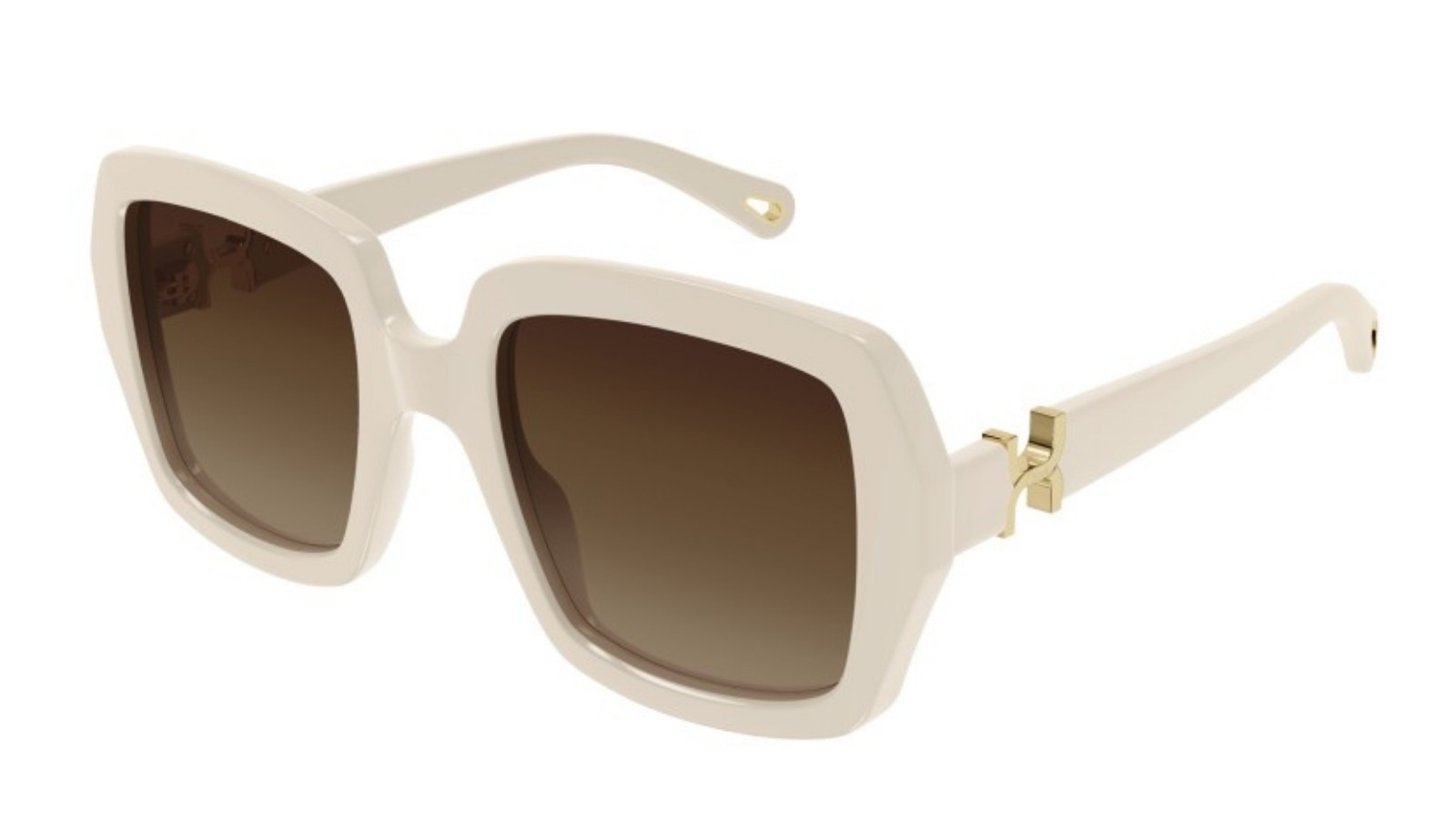 Occhiali da sole donna Luxury Chloé CH0301S 003 ivory ivory brown nuova collezione