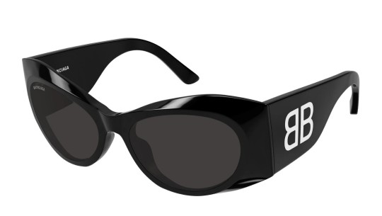 Occhiali da sole donna Luxury Balenciaga BB0394S 001 black black grey nuova collezione