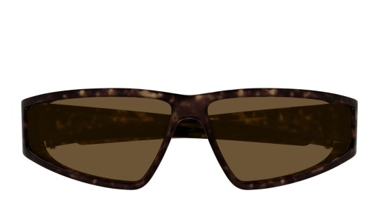 Occhiali da sole unisex Luxury Alexander Mcqueen AM0490S 002 havana havana brown nuova collezione