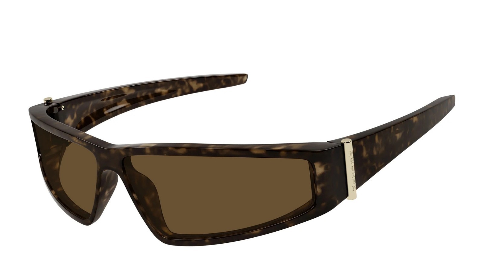 Occhiali da sole unisex Luxury Alexander Mcqueen AM0490S 002 havana havana brown nuova collezione