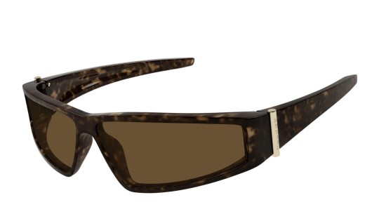 Occhiali da sole unisex Luxury Alexander Mcqueen AM0490S 002 havana havana brown nuova collezione