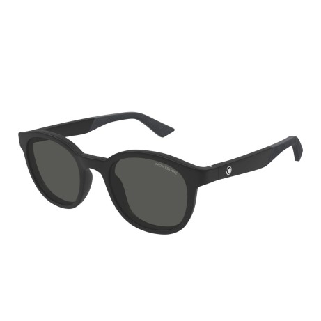 Occhiali da sole uomo Luxury Montblanc MB0398S 002 black black grey nuova collezione 2