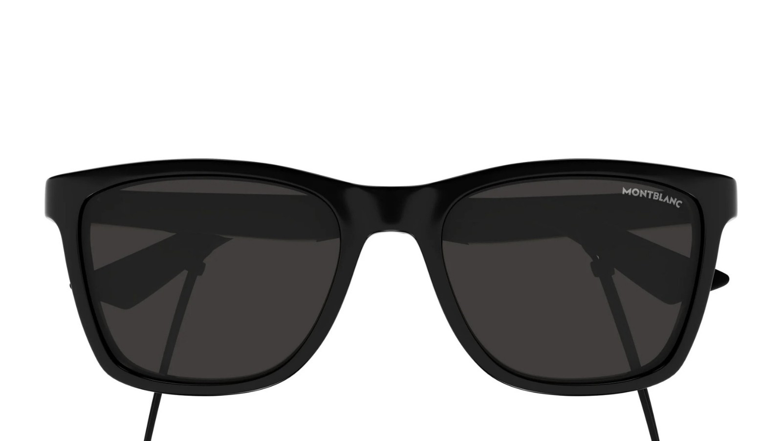 Occhiali da sole uomo Luxury Montblanc MB0399S 006 black black grey nuova collezione