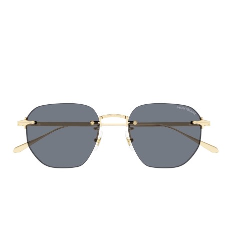 Montblanc MB0405S 001 gold gold grey
