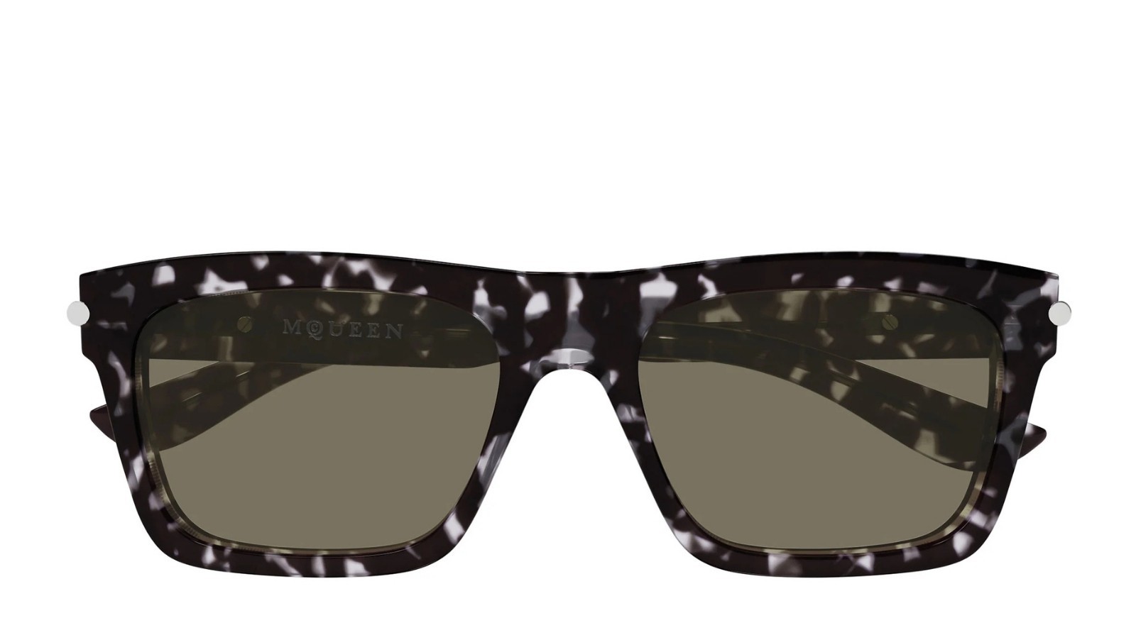 Occhiali da sole uomo Luxury Alexander Mcqueen AM0495S 002 havana havana brown nuova collezione