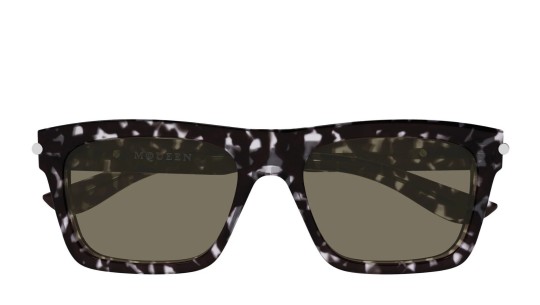 Occhiali da sole uomo Luxury Alexander Mcqueen AM0495S 002 havana havana brown nuova collezione