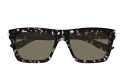 Occhiali da sole uomo Luxury Alexander Mcqueen AM0495S 002 havana havana brown nuova collezione