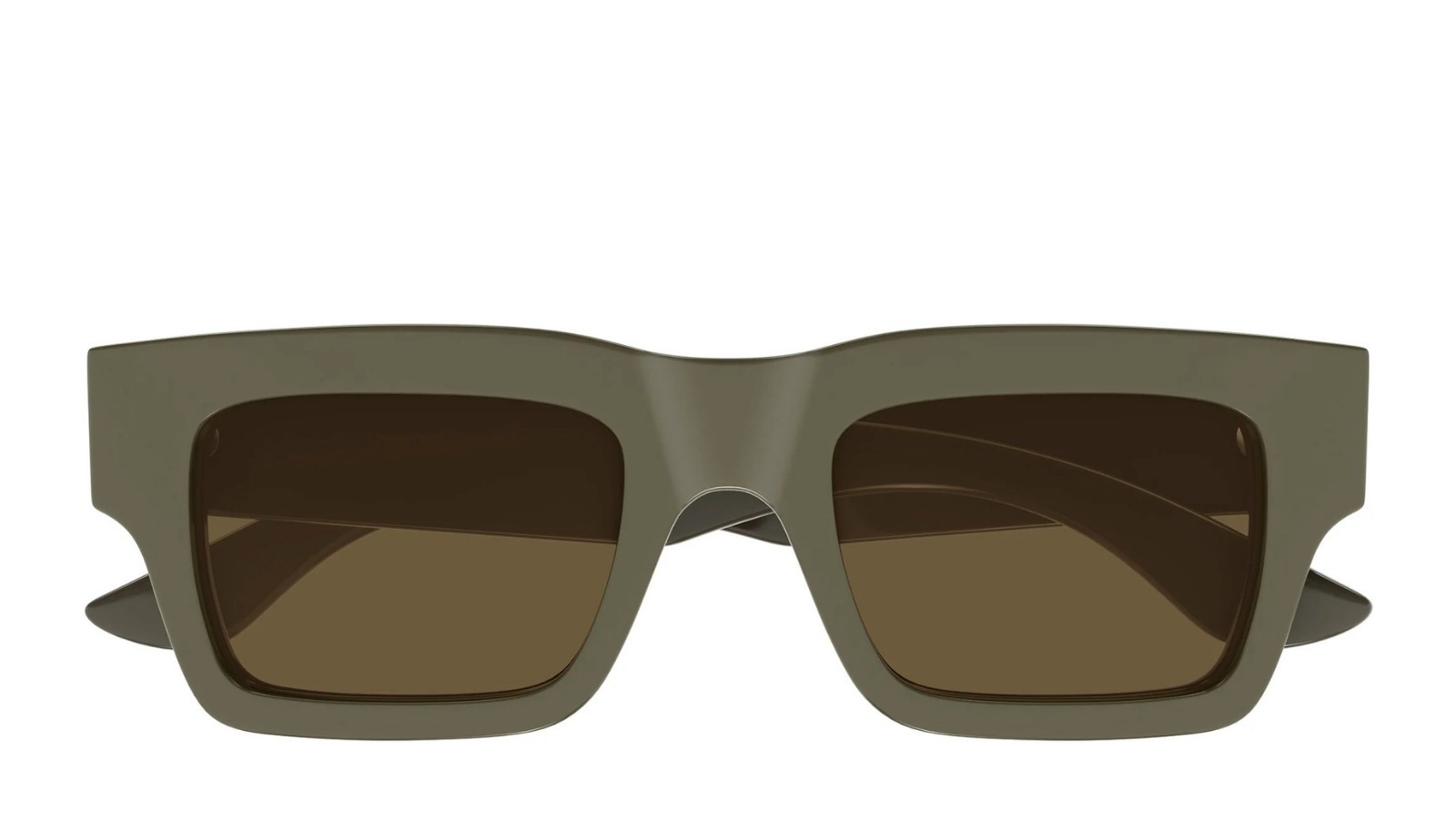 Occhiali da sole uomo Luxury Alexander Mcqueen AM0508S 003 brown brown brown nuova collezione