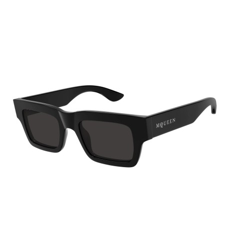 Occhiali da sole uomo Luxury Alexander Mcqueen AM0508S 001 black black grey nuova collezione 2