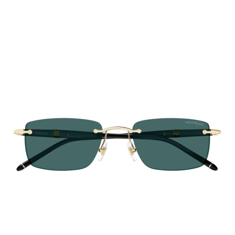 Montblanc MB0344S 006 gold black green