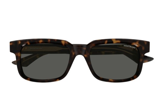 Occhiali da sole uomo Luxury Montblanc MB0383S 002 havana havana grey nuova collezione