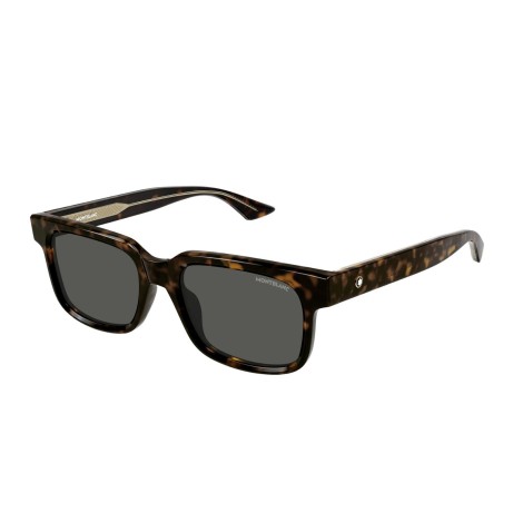 Occhiali da sole uomo Luxury Montblanc MB0383S 002 havana havana grey nuova collezione 2
