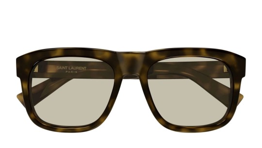 Occhiali da sole uomo Luxury Saint Laurent SL 558 013 havana havana brown nuova collezione