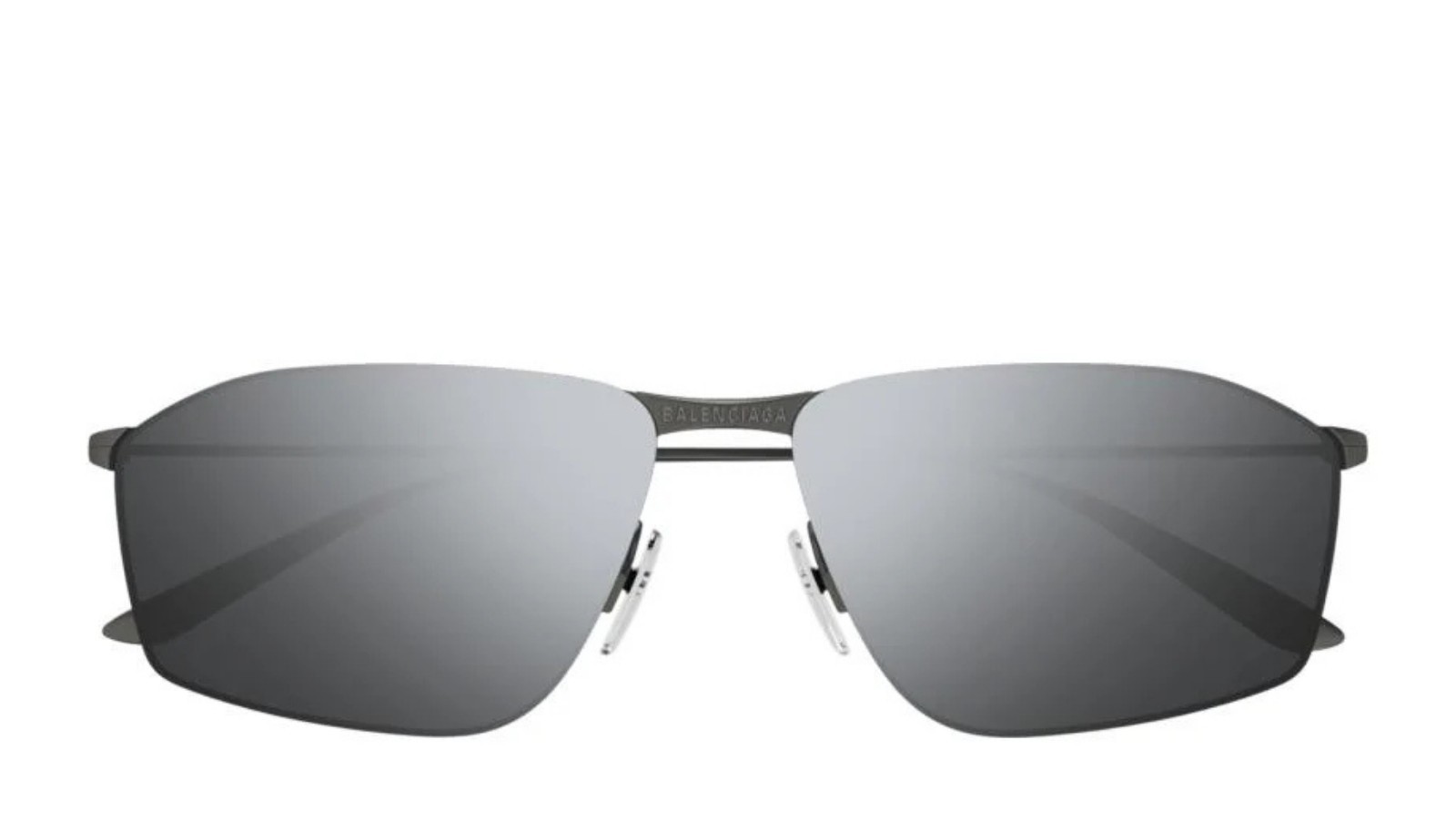 Occhiali da sole uomo Luxury Balenciaga BB0413S 004 ruthenium ruthenium s nuova collezione