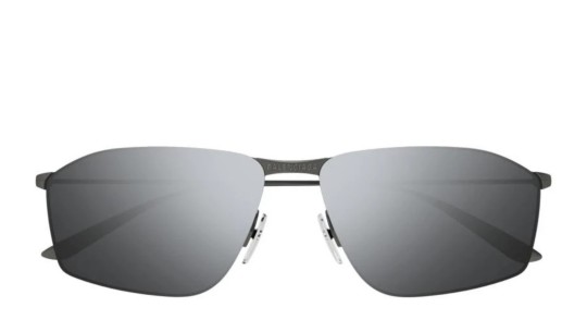 Occhiali da sole uomo Luxury Balenciaga BB0413S 004 ruthenium ruthenium s nuova collezione