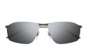 Occhiali da sole uomo Luxury Balenciaga BB0413S 004 ruthenium ruthenium s nuova collezione
