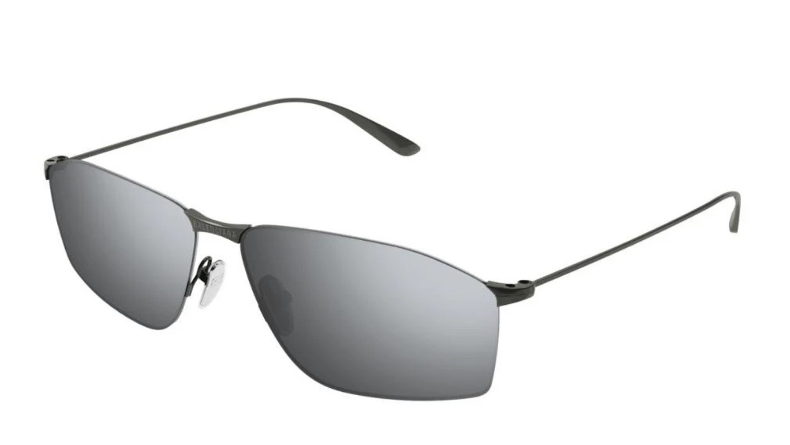 Occhiali da sole uomo Luxury Balenciaga BB0413S 004 ruthenium ruthenium s nuova collezione