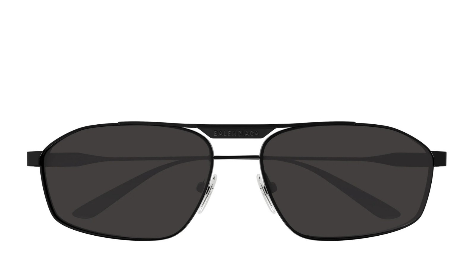 Occhiali da sole uomo Luxury Balenciaga BB0416S 001 black black grey nuova collezione