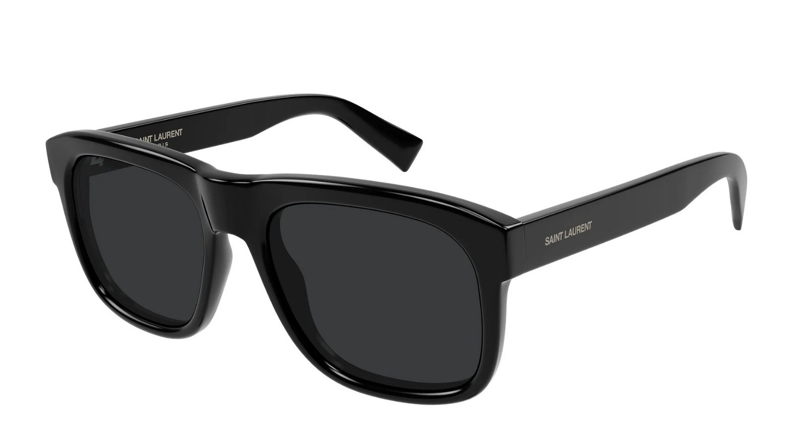 Occhiali da sole uomo Luxury Saint Laurent SL 558 010 black black black nuova collezione