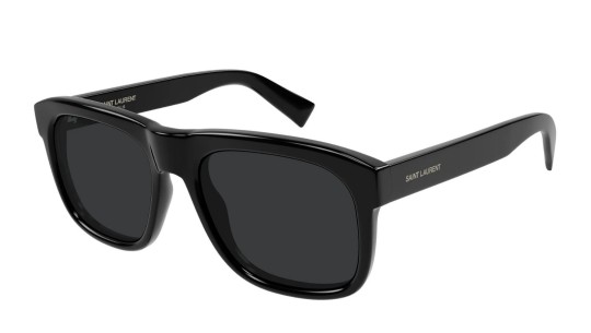 Occhiali da sole uomo Luxury Saint Laurent SL 558 010 black black black nuova collezione