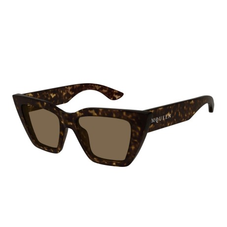 Occhiali da sole donna Luxury Alexander Mcqueen AM0507S 002 havana havana brown nuova collezione 2