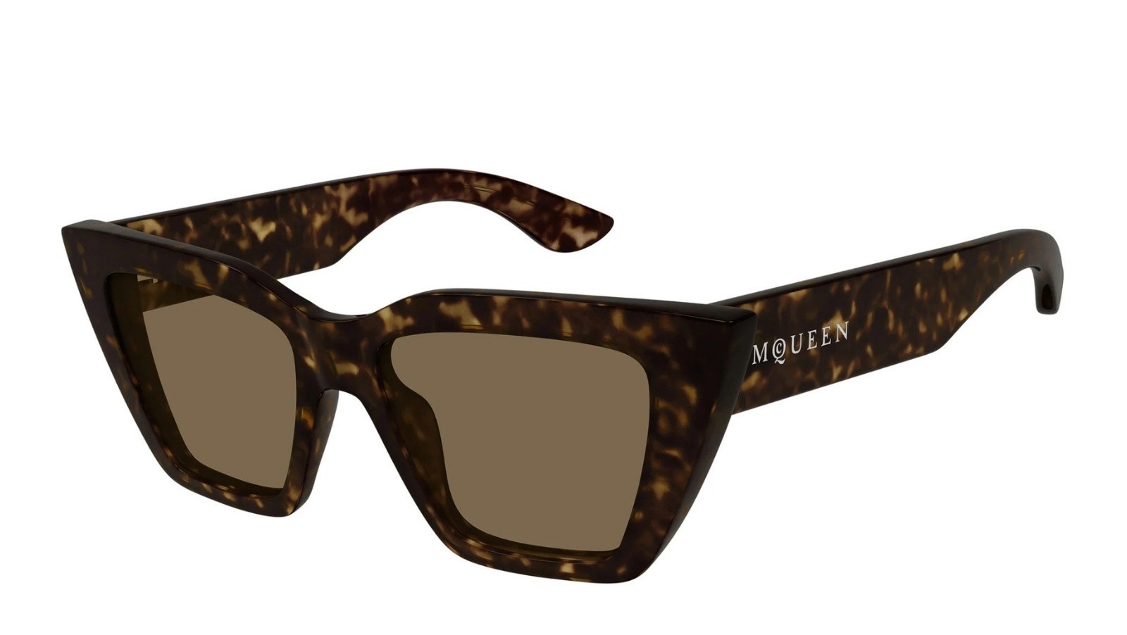 Occhiali da sole donna Luxury Alexander Mcqueen AM0507S 002 havana havana brown nuova collezione