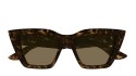 Occhiali da sole donna Luxury Alexander Mcqueen AM0507S 002 havana havana brown nuova collezione