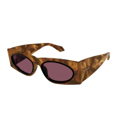 Occhiali da sole donna Luxury Azzedine Alaïa AA0085S 003 havana havana red nuova collezione 2
