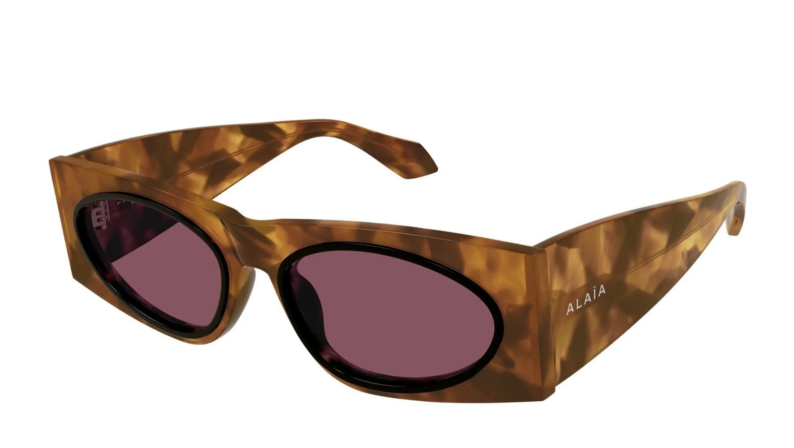 Occhiali da sole donna Luxury Azzedine Alaïa AA0085S 003 havana havana red nuova collezione