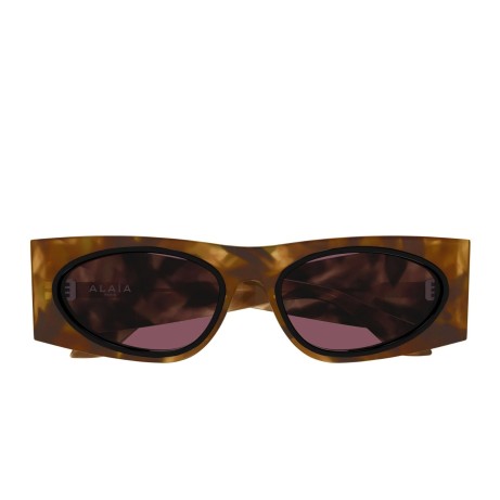 Azzedine Alaïa AA0085S 003 havana havana red