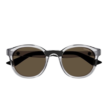 Montblanc MB0398S 004 grey grey brown