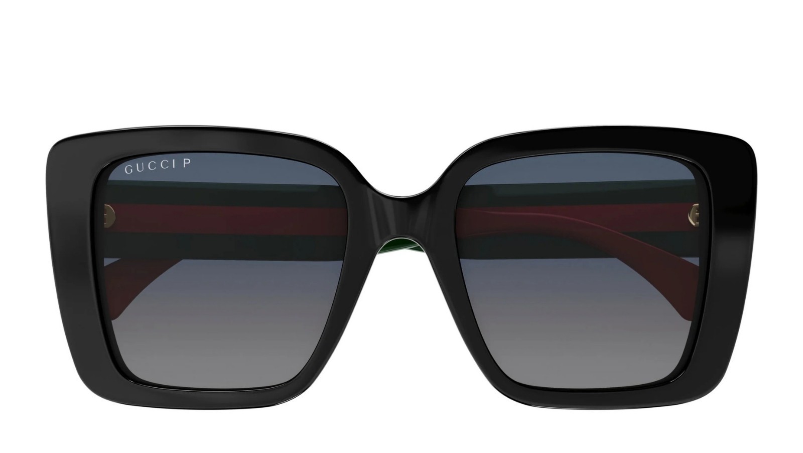 Occhiali da sole donna Luxury Gucci GG1861S 005 black green grey nuova collezione