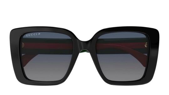 Occhiali da sole donna Luxury Gucci GG1861S 005 black green grey nuova collezione