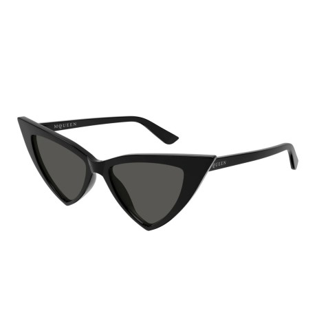 Occhiali da sole donna Luxury Alexander Mcqueen AM0518S 002 black black grey nuova collezione 2