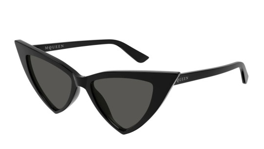 Occhiali da sole donna Luxury Alexander Mcqueen AM0518S 002 black black grey nuova collezione