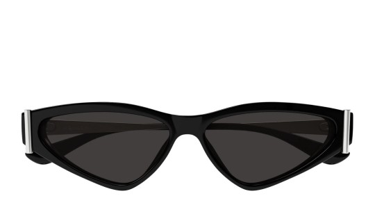 Occhiali da sole donna Luxury Alexander Mcqueen AM0493S 001 black silver grey nuova collezione