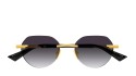 Occhiali da sole uomo Luxury Bottega Veneta BV1379S 001 gold gold grey nuova collezione