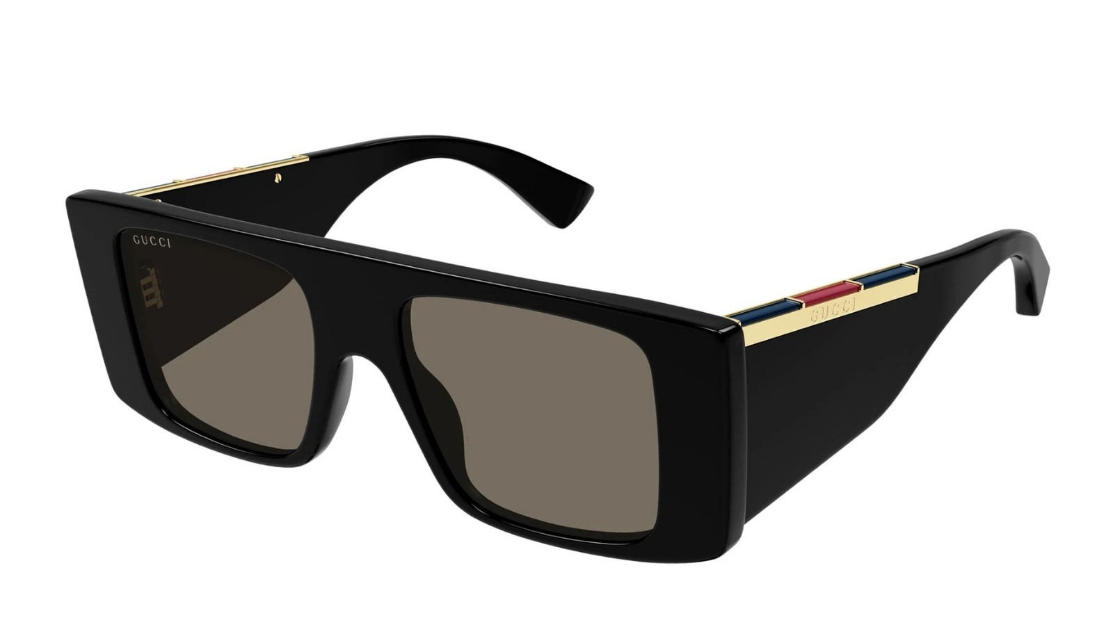 Occhiali da sole uomo Luxury Gucci GG1888S 001 black black brown nuova collezione