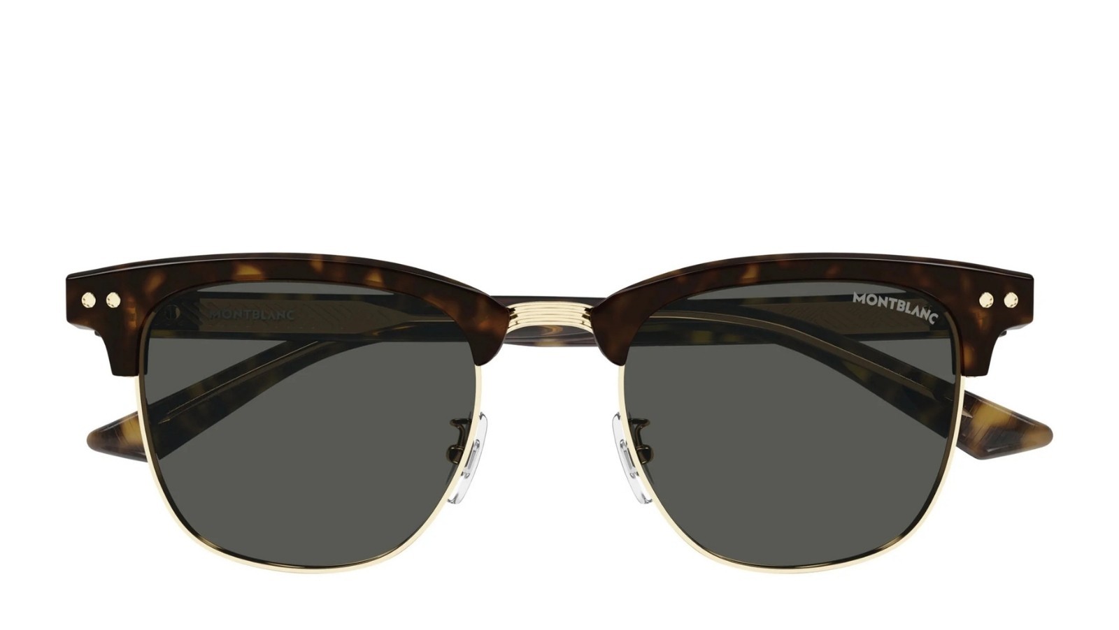 Occhiali da sole uomo Luxury Montblanc MB0382S 003 havana havana grey nuova collezione