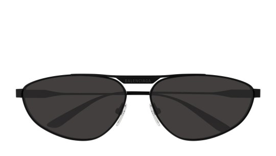Occhiali da sole unisex Luxury Balenciaga BB0417S 001 black black grey nuova collezione
