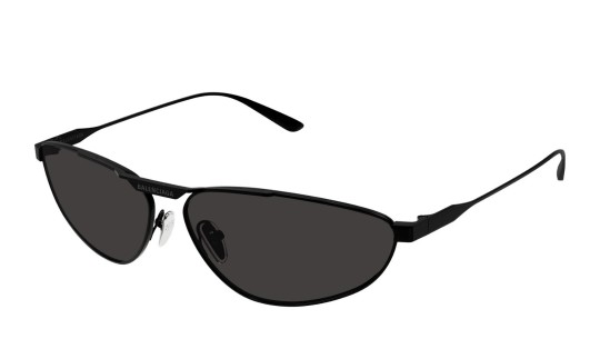 Occhiali da sole unisex Luxury Balenciaga BB0417S 001 black black grey nuova collezione
