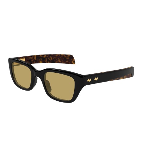 Occhiali da sole unisex Luxury Bottega Veneta BV1393S 009 black black green nuova collezione 2