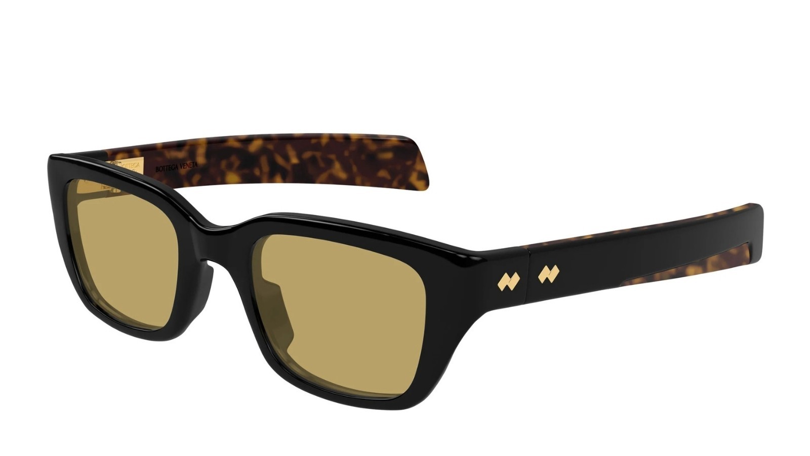 Occhiali da sole unisex Luxury Bottega Veneta BV1393S 009 black black green nuova collezione