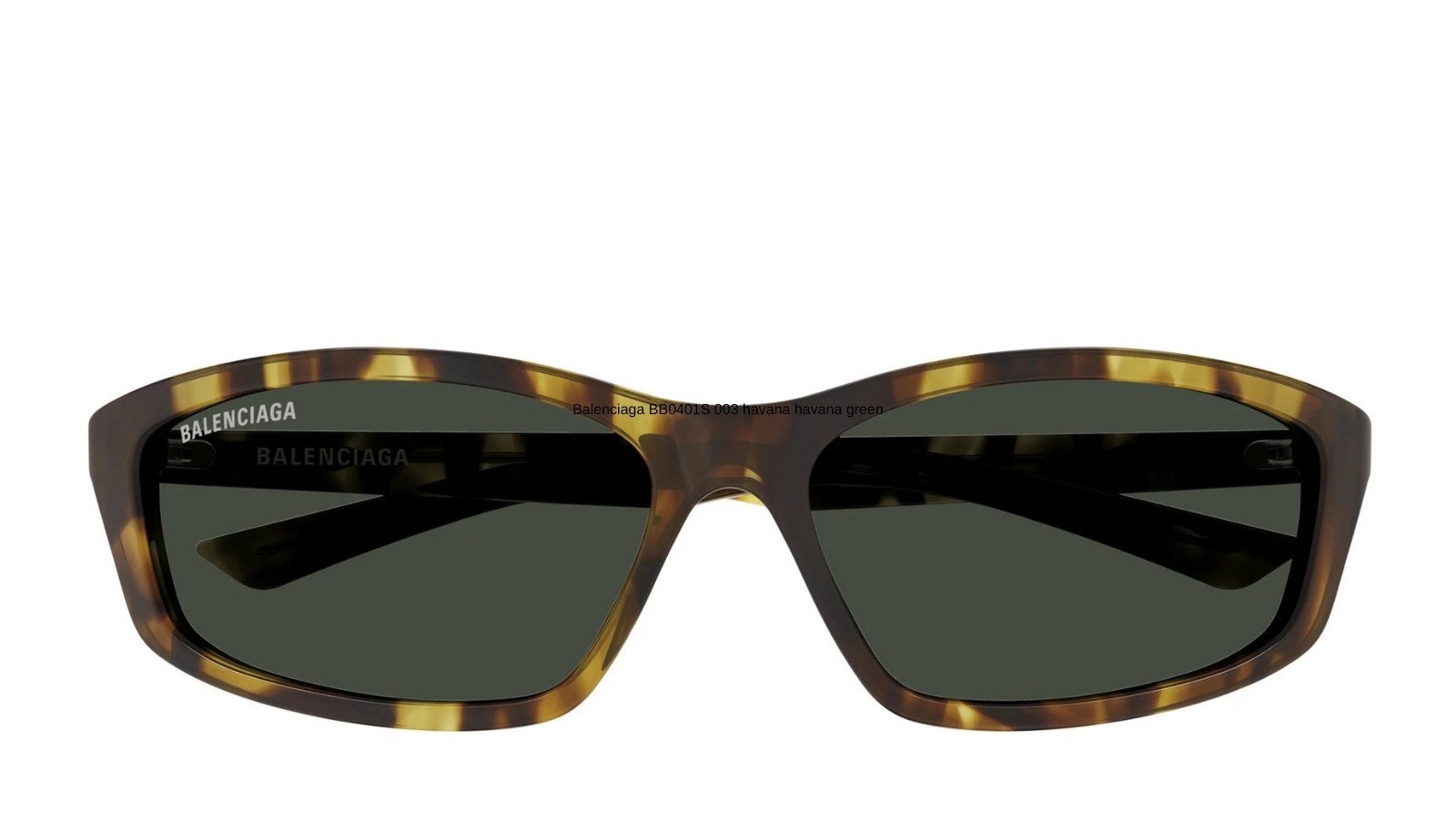 Occhiali da sole unisex Luxury Balenciaga BB0401S 003 havana havana green nuova collezione