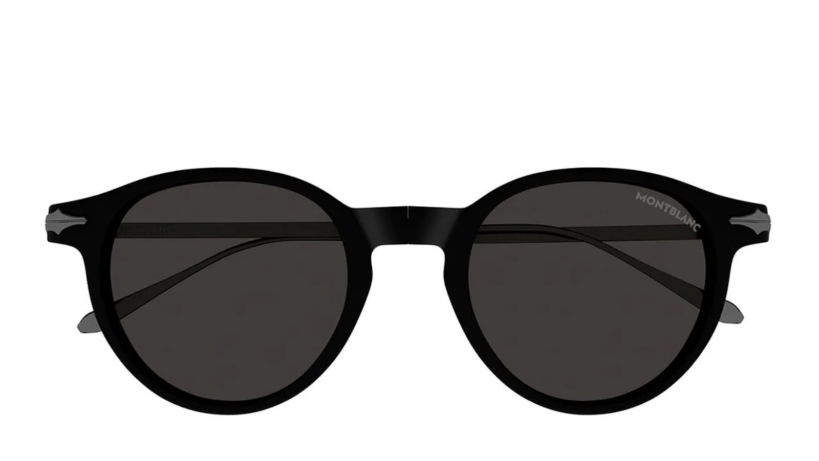 Occhiali da sole uomo Luxury Montblanc MB0407S 002 black ruthenium grey nuova collezione