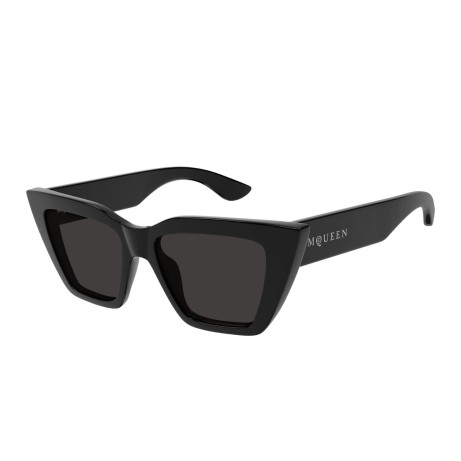 Occhiali da sole donna Luxury Alexander Mcqueen AM0507S 001 black black grey nuova collezione 2